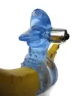 Love 'Tongue' Double Vibrating Cock Ring with Clitoral Stimulation Cockring
