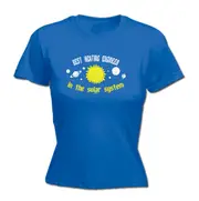 Best Heating Engineer Solar System - Funny Novelty Womens T-Shirt T Shirt Tshirt