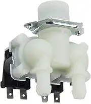 Drum Washing Machine 3-Way Solenoid Valve FPS180A Replacement Dual Head Water Inlet Valve，Compatible for LG，Compatible for Midea，