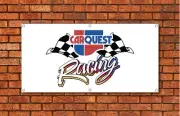 Car Quest Racing Garage Banner 2' X 4' Ft