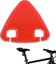 Night Reflectors for Bicycles - Reflective Warning Signs for Rear Saddle | Bicycle Accessories for Women, Teenagers & Adults Increases Safety When Cycling