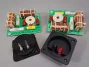 3 Way Crossover 2 Each High Power 1000W RMS 8 Ohm 12 dB & Square Terminal Cups