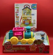 COCOMELON TOY BUNDLE: Cocomelon Musical Train & Pop And Playhouse BONUS Board Bk
