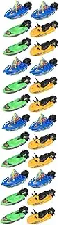 Operitacx 4sets Boat Mold Bath Toys Boys and Girls Bath Toys Boat Pool Models Portable 6pcs*4 Random Color