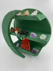 Moon Shelf, Crystal Shelf, Essential Oil Shelf, Essential Oil Storage, Moon Deco