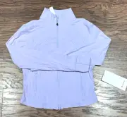 NEW Women Lululemon Define Cropped Jacket Nulu Lavender Frost Size 10