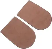 YOSADIER 1 Pair Invisible Inner Heightening Insole Height Increase Heel Pads Heel Cushion Inserts Invisible Heightening Rubber Insole Height Boosting Insoles Height Insoles Men Brown Suede