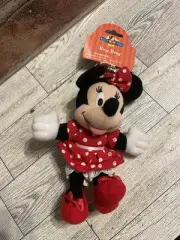Disney’s MINNIE MOUSE Beanie Pal Plush Keyring Vintage - Monogram 29244