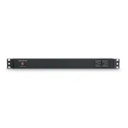 PDU15B2F10R Basic PDU, 100-125V/15A, 12 Outlets, 1U Rackmount