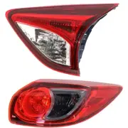 Tail Light Set For 2013-2016 Mazda CX-5 Right Outer Clear/Red Halogen CAPA (for: Mazda)
