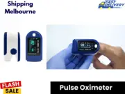 Professional Finger Pulse Oximeter Blood Oxygen Saturation Heart Rate Monitor AU