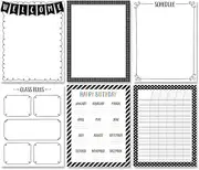 Creative Teaching Press Core Decor Classroom Essentials Chart 6-Pack (10268)