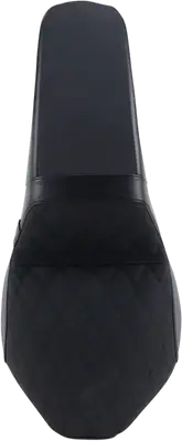 LE PERA Kickflip Fits Seat - Diamond W/ Gripp Tape - Black - Softail '18-'23