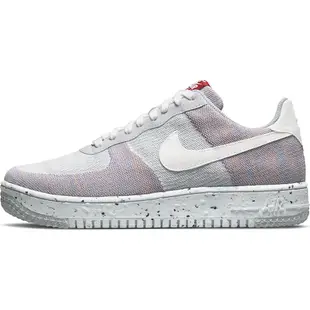 NIKE 耐吉2105男鞋休閒鞋 運動鞋 AF1 AF1 CRATER FLYKNIT 粉白 DC4831002