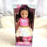My Life As Unicorn Trainer 18" Poseable Doll NIB HTF Brunette Hair