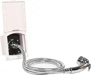 GATSUN Snowy Exterior Shower Box Kit Compatible With Caravan RV Boat Motorhome (Color : Shower with Faucet a)