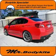 Mr Gloss Black Perspex Roof Spoiler For 2014-2021 Subaru WRX STi R Spec R VA