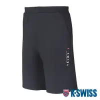 在飛比找PChome24h購物優惠-K-SWISS Sweat Shorts棉質短褲-男-黑