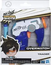 NEW NERF Microshots Overwatch Tracer Micro Blaster