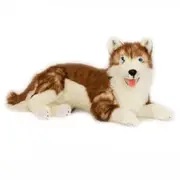 Bocchetta Plush Toys Scarlet XL Red Husky Dog Extra Large