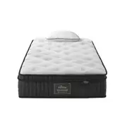 Bedra King Single Mattress Cool Gel Foam Pocket Spring 34CM with Pillow