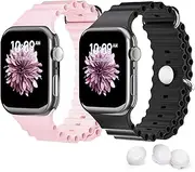 LYJEE Motion Sickness Bands Compatible with Apple Watch Series 3 5 Sea Sickness Wristbands Adjustable Acupressure Nausea Wristband Morning Sickness Relief for Pregnant Women