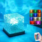 Ocean Wave Lamp, 16 Colours RGB Light Projector with Remote Control, LED- Mood