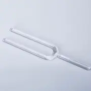 Crystal Tuning Forks, Clear Powerful Tone Good, 16mm Perfect Healing Musical Instrument, for Meditation Sound Healing Therapy Yoga Stress Relief(D Note)