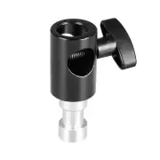 CAMVATE 16mm Light Stand Head to 3/8"-16 Female Thread Adapter Holder Converter
