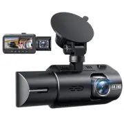 4K Front and Inside GPS WiFi 2160P+1080P Dual Dash Camera