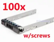 100PCS For Dell 2.5" SAS SATA Tray Caddy PowerEdge R630 R730 R730XD 8FKXC 08FKXC