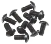 Axial AXA0113 M3x6mm Hex Socket Button Head Black (10) EXO / SCX10 / Wraith