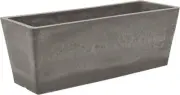 Simplicity Window Box, 17.5" x 7" x 6", Cement Color, 17.5" x 7"