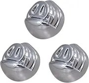 Qianly 3x Guitar Control Speed Tone Volume Knobs Guitar Bass Control Knobs Pot Buttons Cap