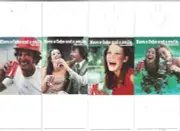 12 DIFFERENT COCA-COLA BOTTLE HANGERS HAVE A COKE AND A SMILE COKE ADDS LIFE