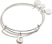 [Alex and Ani] Initial G III Bangle Bracelet
