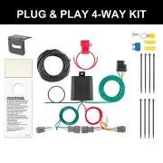 CURT 2018 Hyundai Tucson SEL Custom Wiring Harness, 4-Way Flat Output