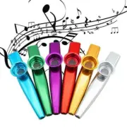 Metal Harmonica Kazoo Mouth Flute Musical Instrument Durable Kid New Party I8J6
