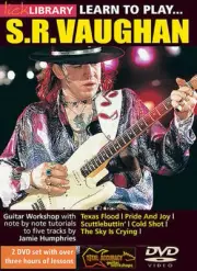 Lick Library LEARN TO PLAY STEVIE RAY VAUGHAN Blues Guitar Video Lessons 2 DVDs