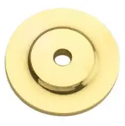 (10-PACK) AMEROCK BP1433-3 BRIGHT BRASS ROUND BACKPLATE *S43