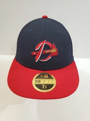Danville Braves Size 7 1/4 New Era 59Fifty Fitted Hat Cap