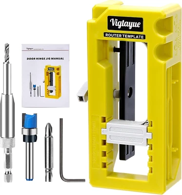 Door Hinge Jig Door Hinge Template Door Hinge Mortiser for Door Hinge from 3”