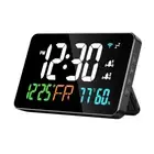 Digital Clock Alarm Clock Wifi Clock, Extra Large Letters, Temperature and Humid