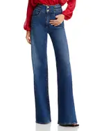 Ramy Brook Liv High Rise Wide Leg Jeans in Medium Wash