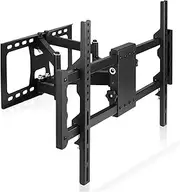 Fin Full Motion Tv Wall Mount Tilt Bracket Swivel For Samsung Lg Sony Tcl 32-85 Inch