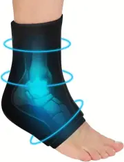 Techshining Ankle Foot Ice Pack Wrap for Injuries, Reusable Gel Ice Pack for ...
