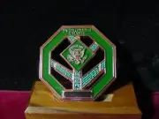 Camp David Evergreen Chapel Challenge Coin #84. Dedicated by George H.W Bush