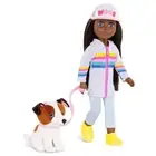 - Jana & Cuddles 14-inch Poseable Fashion Doll-plush Dog Pet - Dolls for Girl...