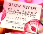 Glow Recipe Plum Plump Hyaluronic Acid Lip Gloss Balm In Box Vegan Cruelty-free