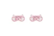 2x Legami Gel Eye Mask Sleeping Blindfold Hot Cold Compress Pad Chill Out Meow